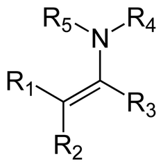 What is an enamine?