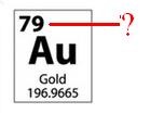 Gold (Au) forms two common ions - how many electrons does each have: Au 1+ and Au 3+